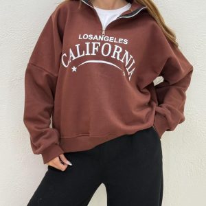 دورس نیم زیپ CALIFORNIA کد 8902