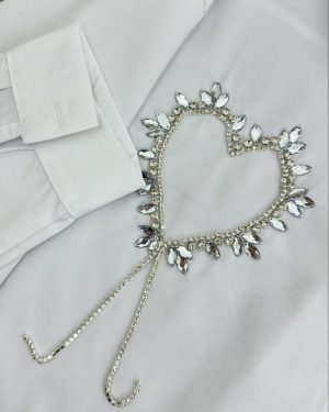 شومیز قلب نگینی کد 9084