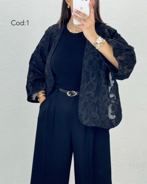 کت ژاکارد کد 9056