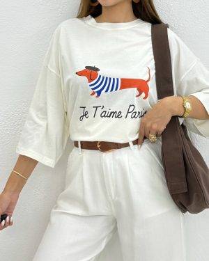 تیشرت paris کد 9447