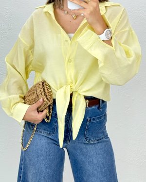 شومیز گره ای پری کد 9316