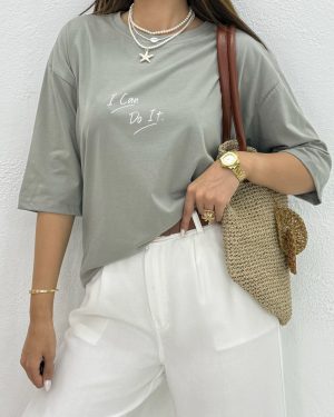 تیشرت باکسی Can کد 9381
