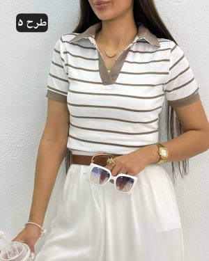 پولوشرت راه راه کد 9773